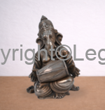 Ganesh Plaing Dhol Brass Alloy