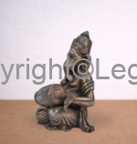 Ganesh Plaing Dhol Brass Alloy - Image 2