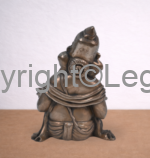 Ganesh Plaing Dhol Brass Alloy - Image 4