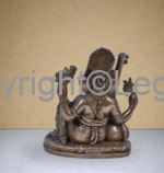 Ganesh Playing Sitar - Brass Alloy - Image 4