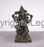 Ganesh - Seated - brass alloy