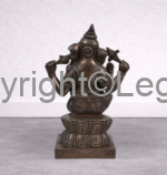 Ganesh - Seated - brass alloy - Image 4