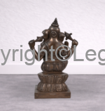Ganesh - Seated - brass alloy - Image 5
