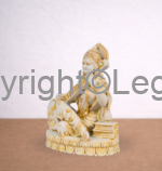 Saraswati Seated with Vena - Yellow Finish - Image 2