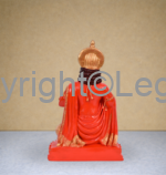 Sitting Hunumanji as Bhakta Hanuman Red Finish - Image 5