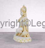 Sitting Hunumanji as Bhakta Hanuman Yellow Finish - Image 2