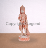 Standing Hunumanji On Lotus With Gada