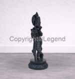Lord Krishna Playing Flute Black Finish - Image 4