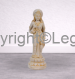 Radha Standing On Lotus