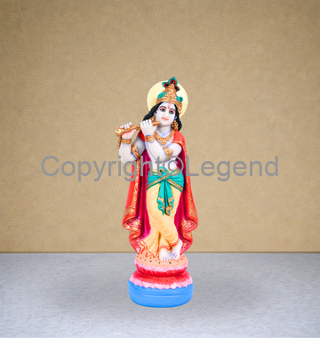 DSC_1847 Lord Krishna Playing Flute (Single Small) - Image 1