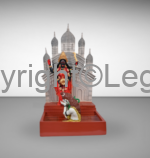 Kali Offering Water to Shiva – Divine Statue