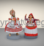 Kathakali Dancers Set