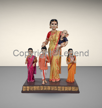 Durga Ma with Children