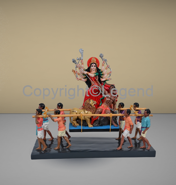Durga Ma On way to Pandal