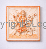 Vaishnavi Devi - Plaque(Orange Finish) - Image 2