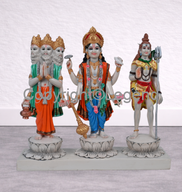 DSC_2264 Brahma Vishnu Maheshwar Set - Image 1