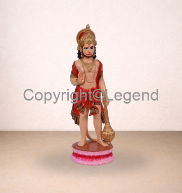 Hanuman Ji Standing with Gada