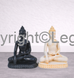 Budhha - Seated (White & Grey) Both