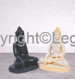 Budhha - Seated (White & Grey) Both - Image 2