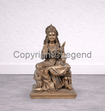 Lakshmi Blessing Pose brass alloy