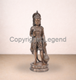 Standing Hunumanji brass alloy