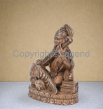 Saraswati Seated (Big) brass alloy - Image 3