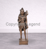 Lord Shiva standing brass alloy