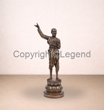 Ramkrishna Deb- Kalpataru Pose(Brass Alloy)