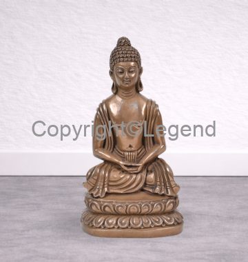 DSC_2351 Budhha Seated - brass alloy - Image 1