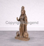 Saraswati standing brass alloy - Image 3