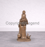 Saraswati standing brass alloy - Image 4