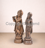 Radha-Krishna – Brass Alloy - Image 2