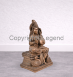 Saraswati Seated brass alloy - Image 4