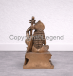 Saraswati Seated brass alloy - Image 2