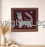 Cat Painting (Jamini Roy)
