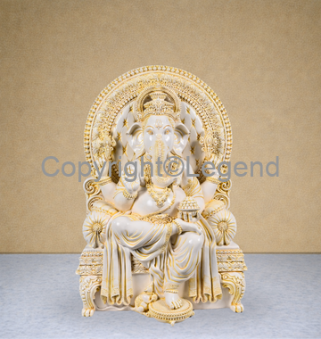 DSC_2461 Ganesh Yellow Finish (Large) - Image 1