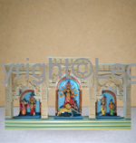 Durga Ma with Family in a Palace