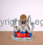 Ganesh Playing Sitar Painted - Image 5