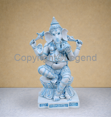 DSC_1673 Ganesh- Blue Highlite - Image 1