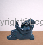 Ganesh Reading Book - Black stone - Image 3