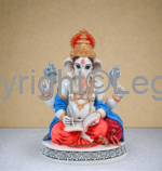 Ganesh Writing Mahabharat - Painted