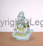 Ganesh Playing Ektara Yellow Finish