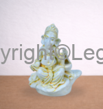 Ganesh Playing Ektara Yellow Finish - Image 5