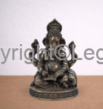 Ganesh Writing Mahabharat Brass alloy