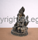 Ganesh Writing Mahabharat Brass alloy - Image 3
