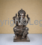 Ganesh- Seated brass  alloy - Image 2
