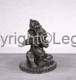 Ganesh Playing Flute (Small) Brass Alloy - Image 3