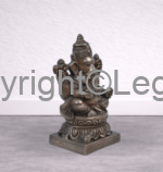 Ganesh Seated Brass Alloy - Image 2