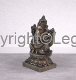 Ganesh Seated Brass Alloy - Image 3