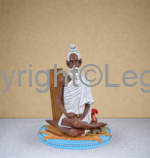 Baba Lokenath Brahmachari Painted